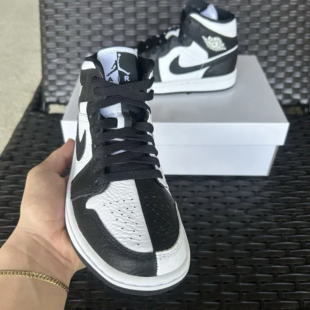 JORDAN 1 MID SE SPLIT HOMAGE Size 5.5 W - Picture 2 of 6